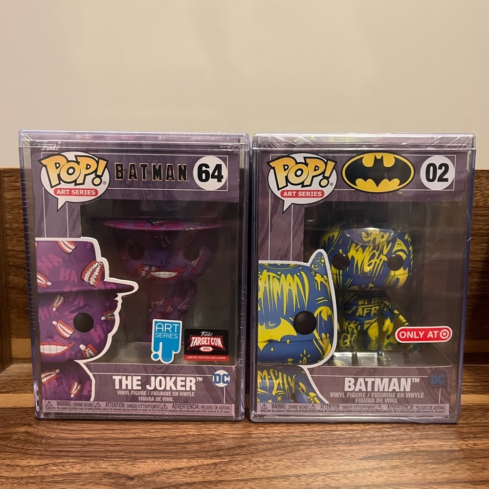 Funkos: Batman and The Joker